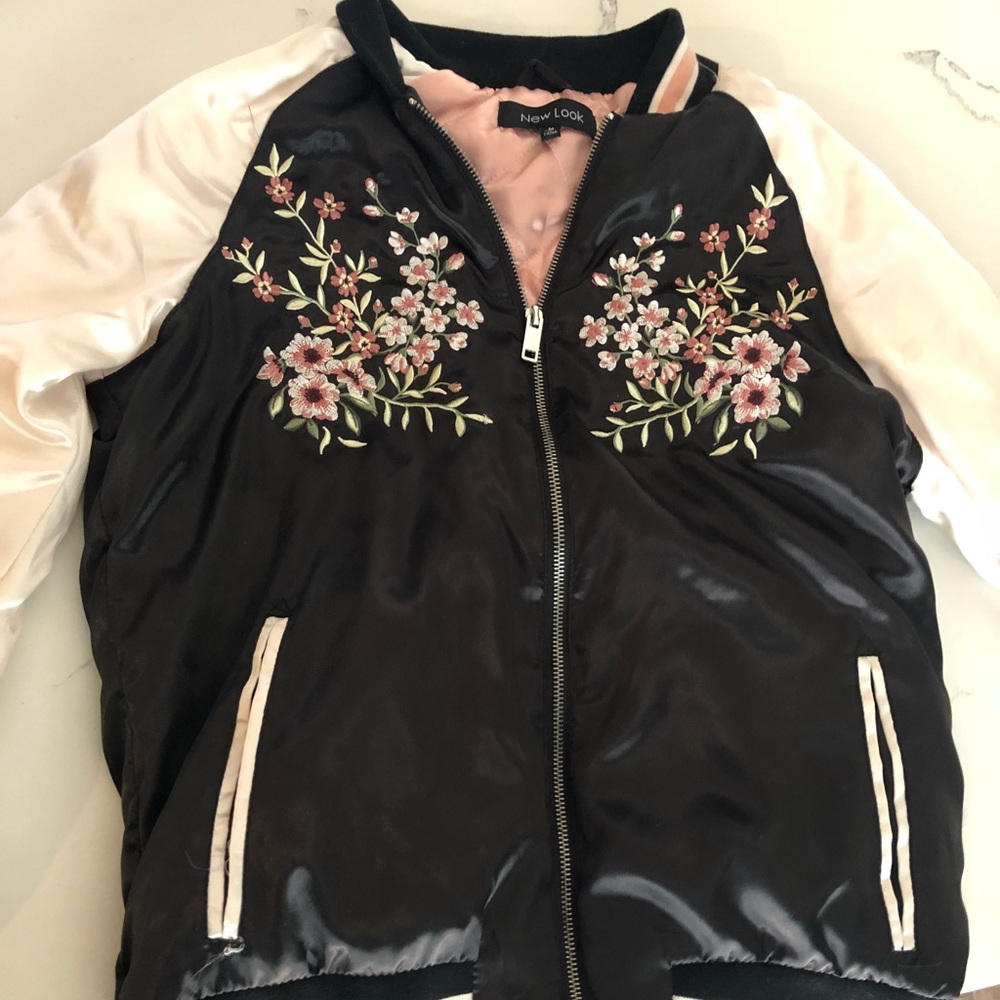 Black Bomber Jacket